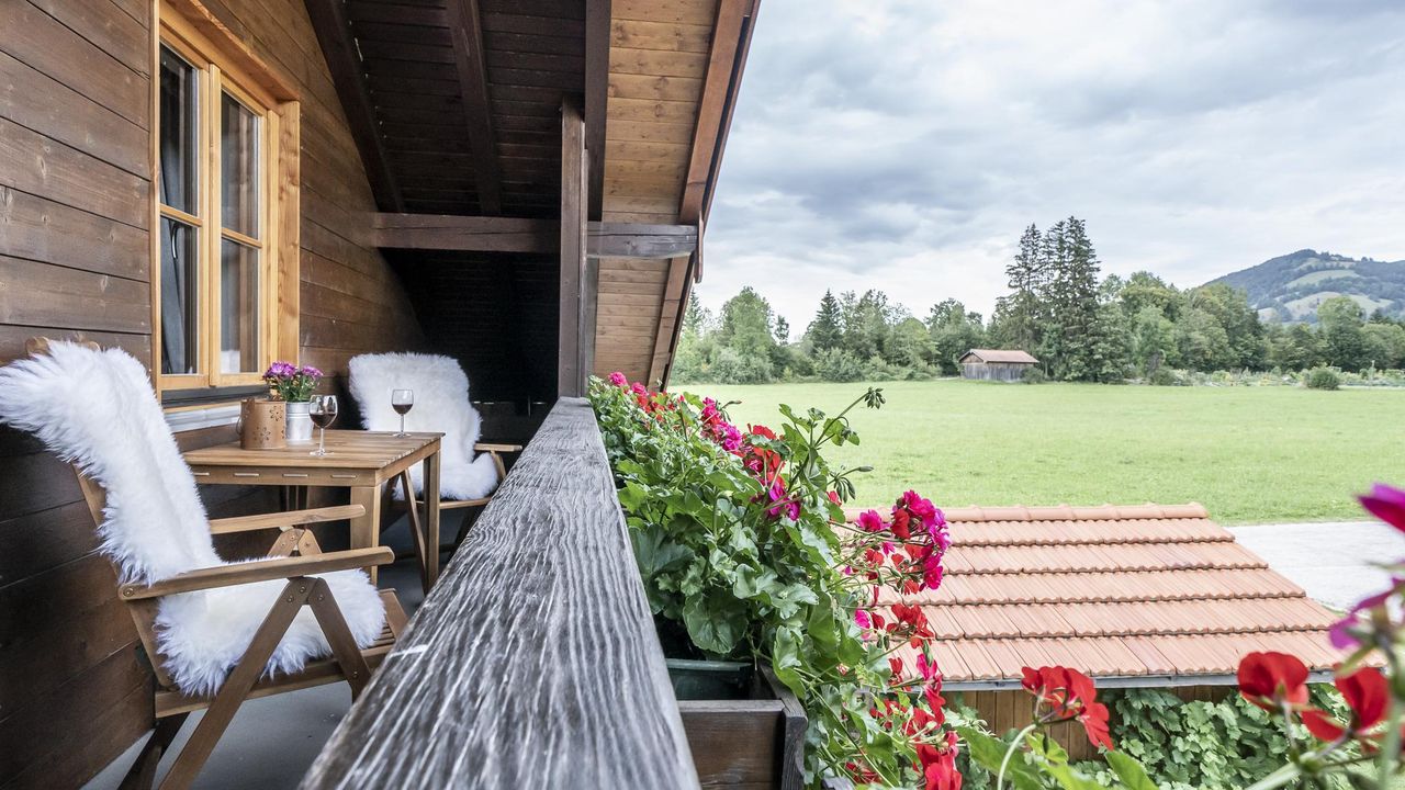Balkon mit Sunntratn Balkon mit Sunntratn